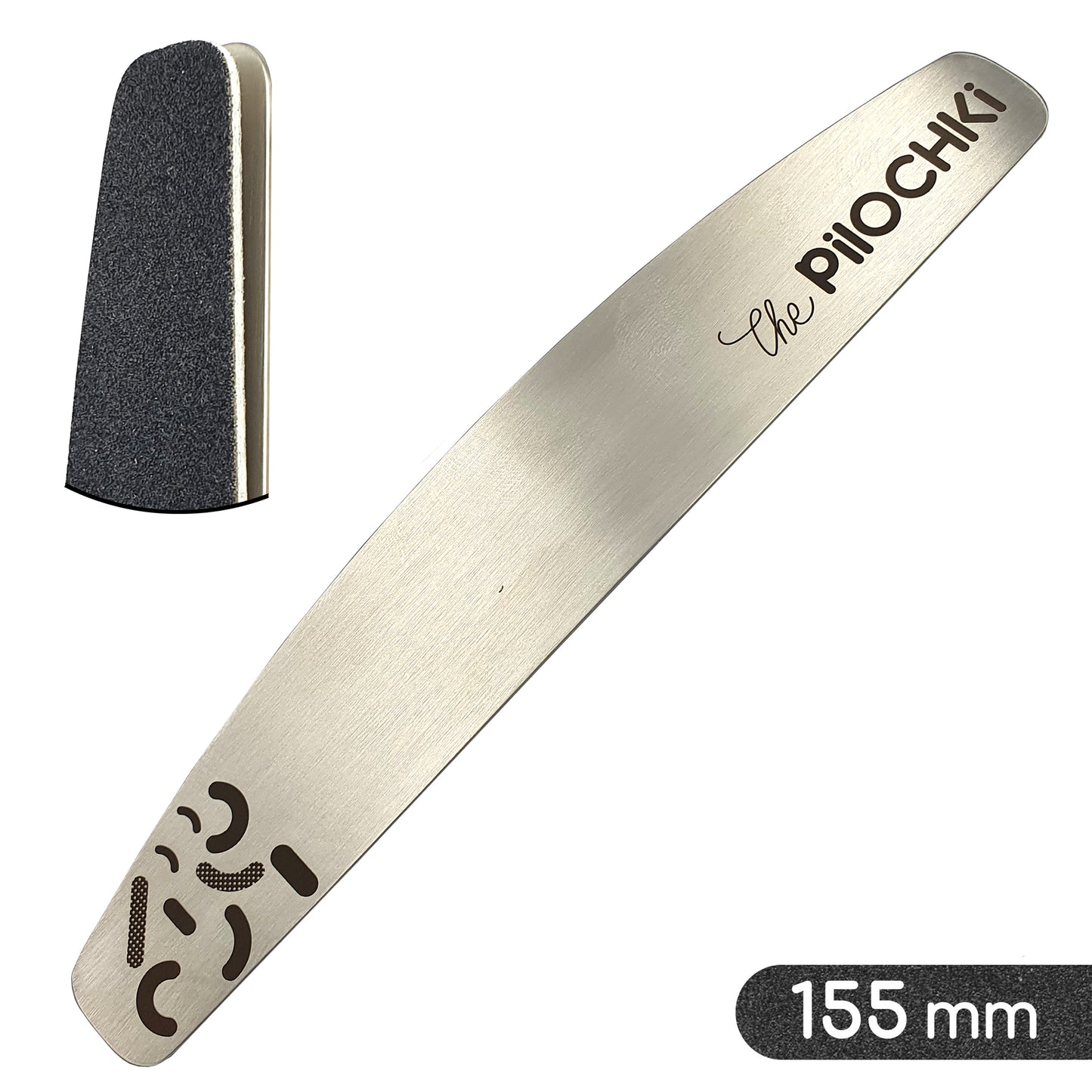 Metalowa baza do pilnika półksiężyc 155 mm – ThePilochki