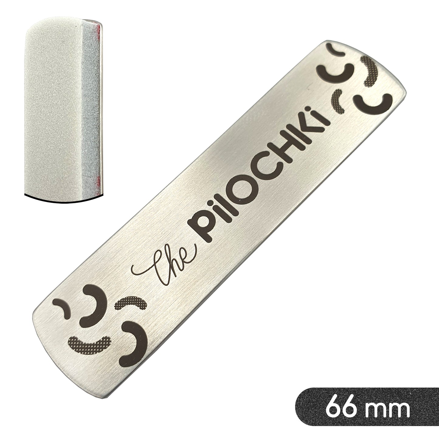 Metalowa baza do nakładek bufor 66 mm prosta – ThePilochki